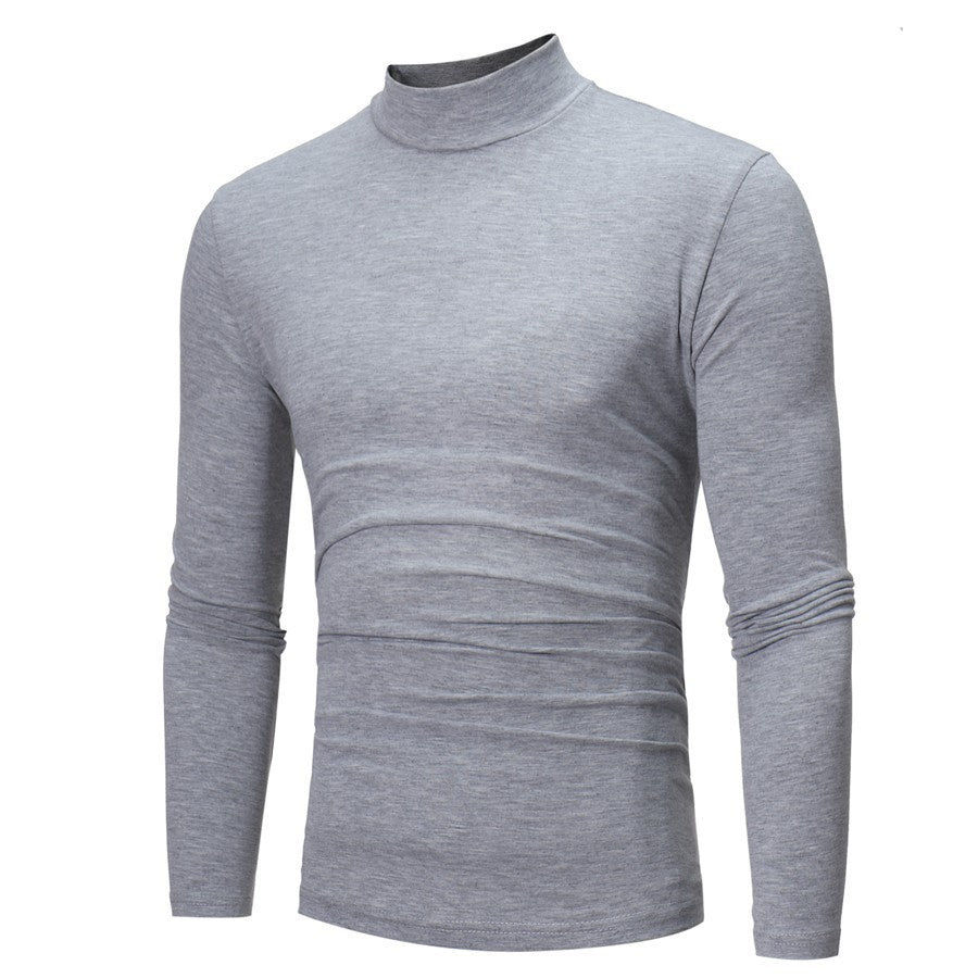 Herren Pullover Rollkragen Slim Fit Elegant
