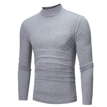 Herren Pullover Rollkragen Slim Fit Elegant