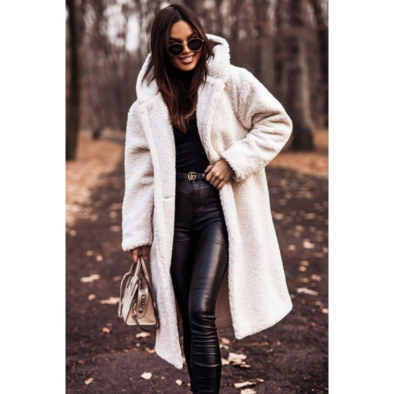 Damen Oversized Mantel Weich & Bequem