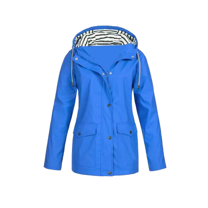 Damen Winterjacke Mittellang Kapuzenstyle