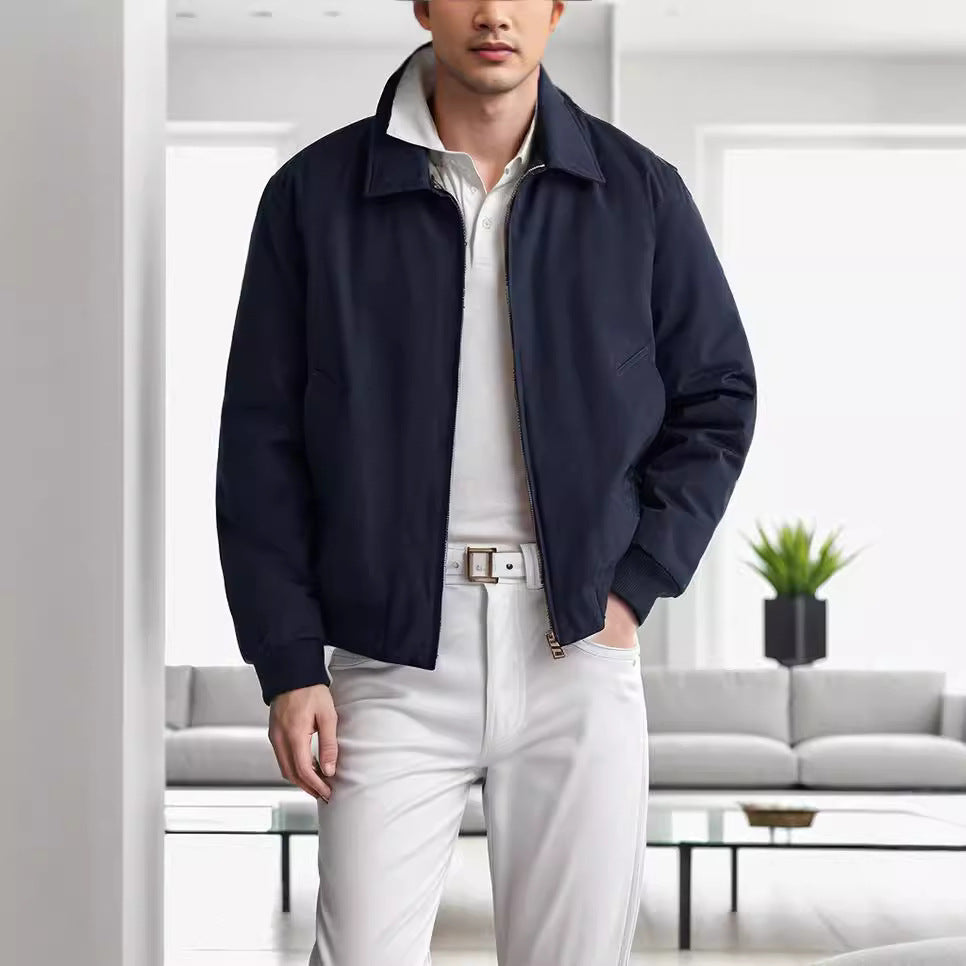 Herren Leichtjacke Sportlich Slim Fit