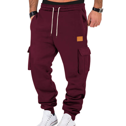 Herren Cargo-Hose Bequem Elastisch Mit Seiten-Taschen