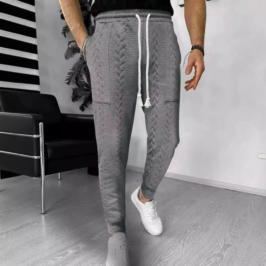 Bequeme Jogginghosen Lockere Passform Strick