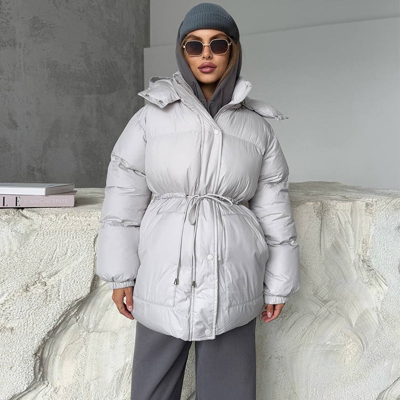 Damen Oversize Daunenparka Warm Elegant