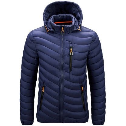 Leichte Herrenjacke Kapuze Sportlich