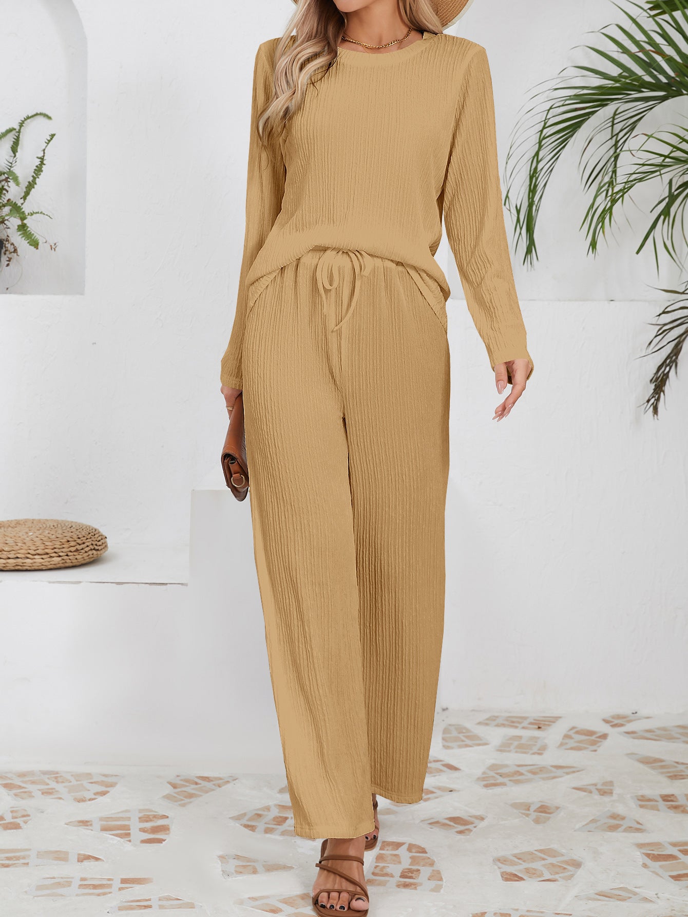 Damen Lounge Set Leicht Elastisch Komfortabel