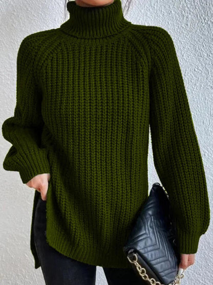 Übergrößer Rollkragenpullover Bequem