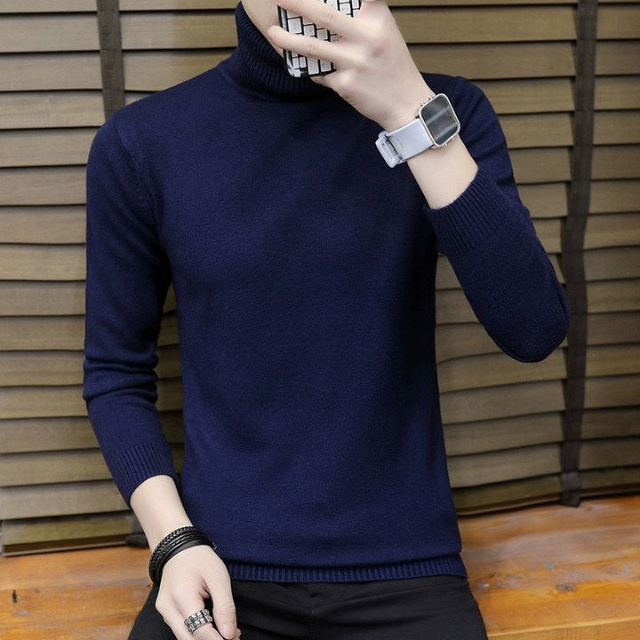 Herren Rollkragenpullover Bequem Modern
