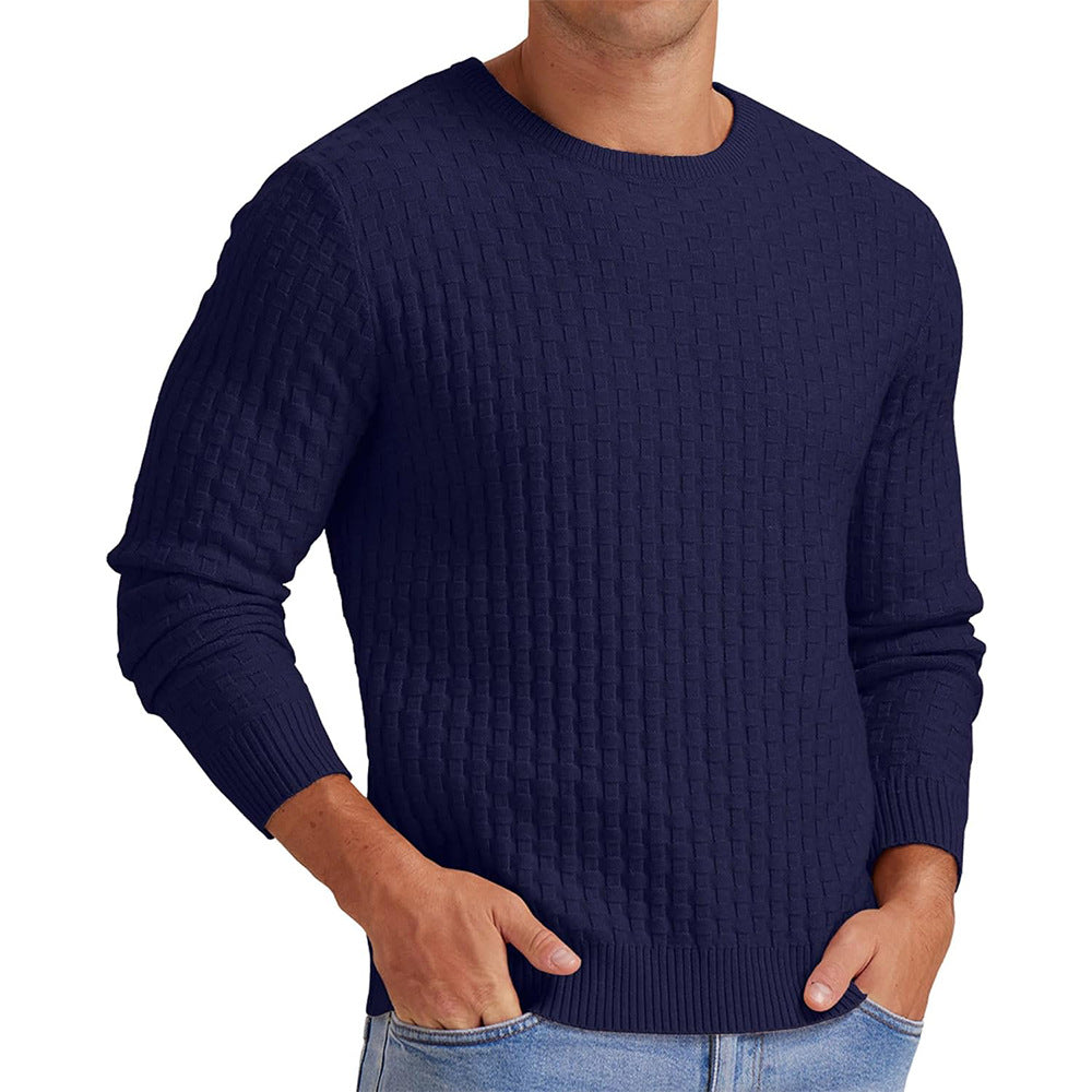 Herren Sweatshirt Langarm Rundhals Modern Design