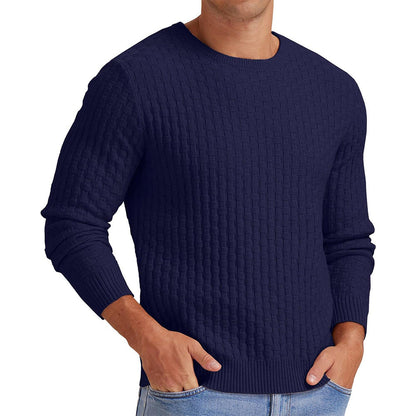 Herren Sweatshirt Langarm Rundhals Modern Design