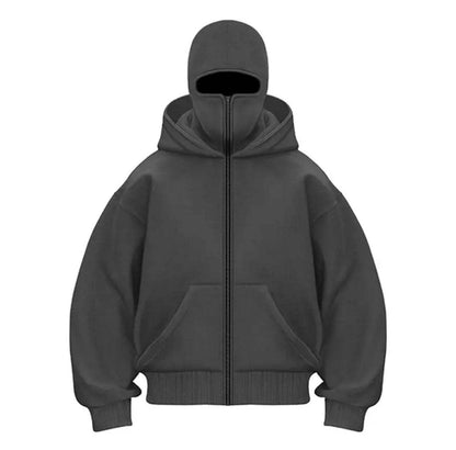 Damen Stylish Kapuzenjacke Hochkragen Trendmodell