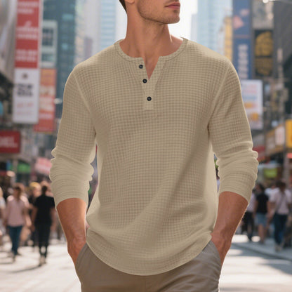 Herren Langarmshirt Elegant Modern Style