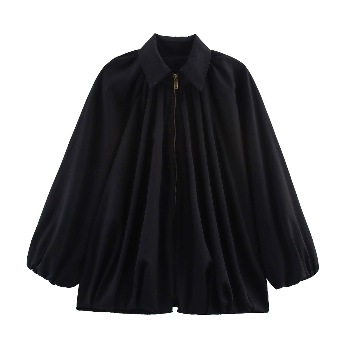 Damen Bluse Oversized Leicht Rüschen Design