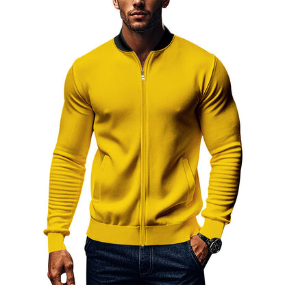 Herren Bomberjacke Sportlich Moderner Style