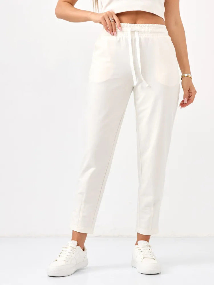 Damen Jogginghose Bequem Freizeitmode