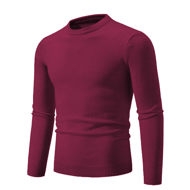 Feiner Herren Pullover Rundhals Elegantes Design