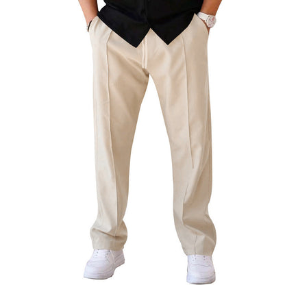 Herren Freizeithose Elegant Gerader Schnitt