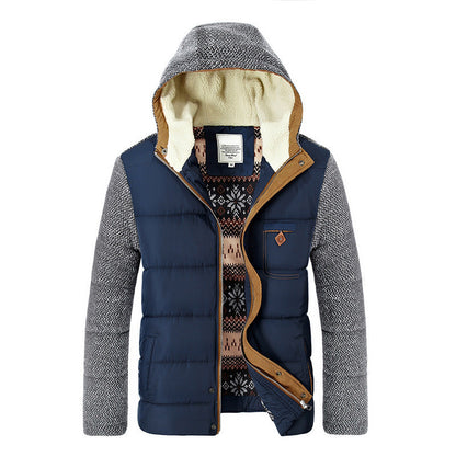 Wintersteppjacke mit Kapuze Modern