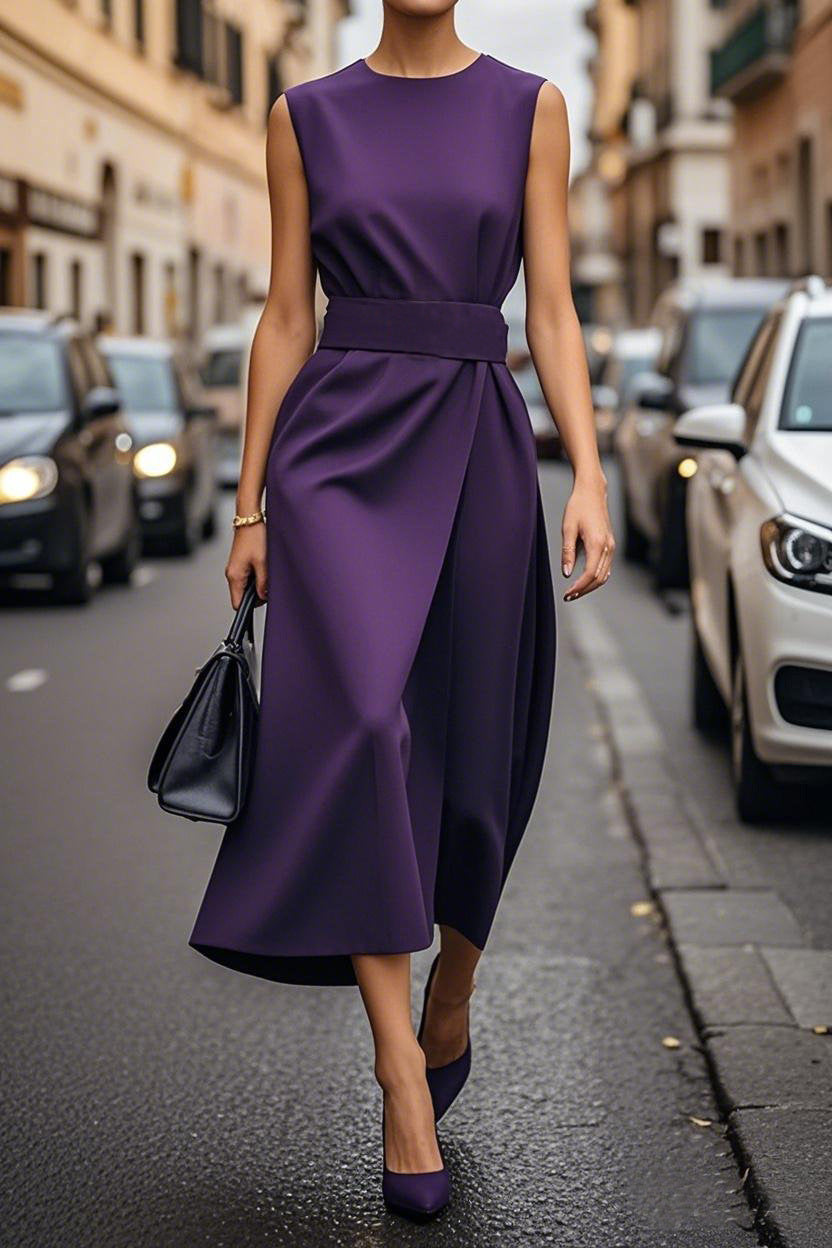 Elegantes Damen Maxikleid Figurbetont Lang