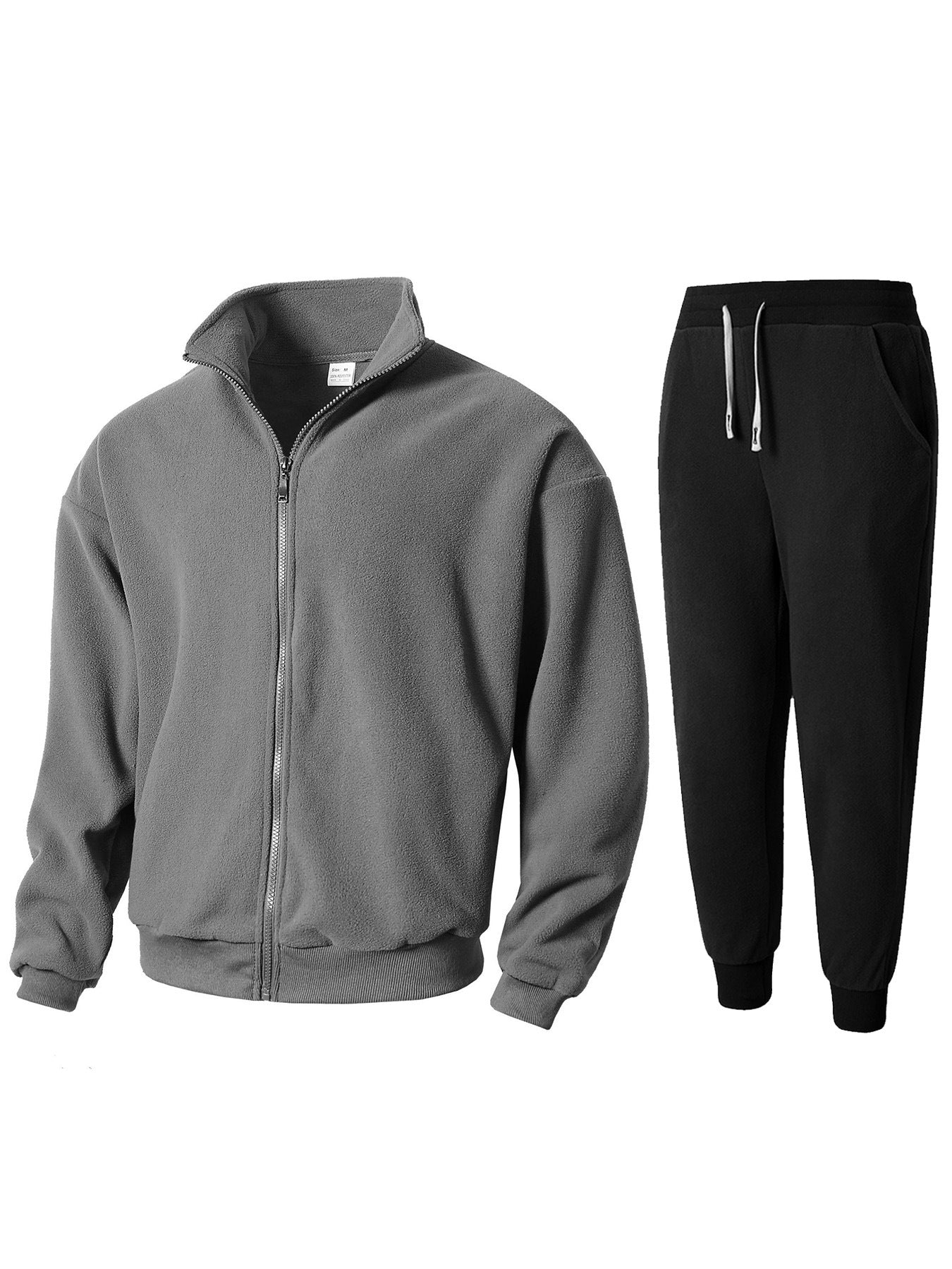 Herren Fleece Anzug Warm Bequem
