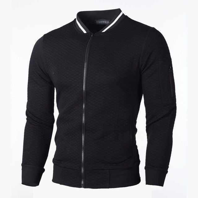 Herren Sweatjacke Hochwertig Reißverschluss TascheSportlich