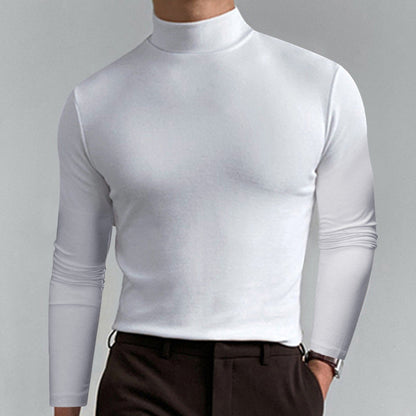 Herren Rollkragenpullover Schick Modern
