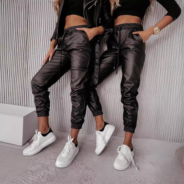 Damen Jogginghose Bequem Elastisch Mit Stilvollem Design