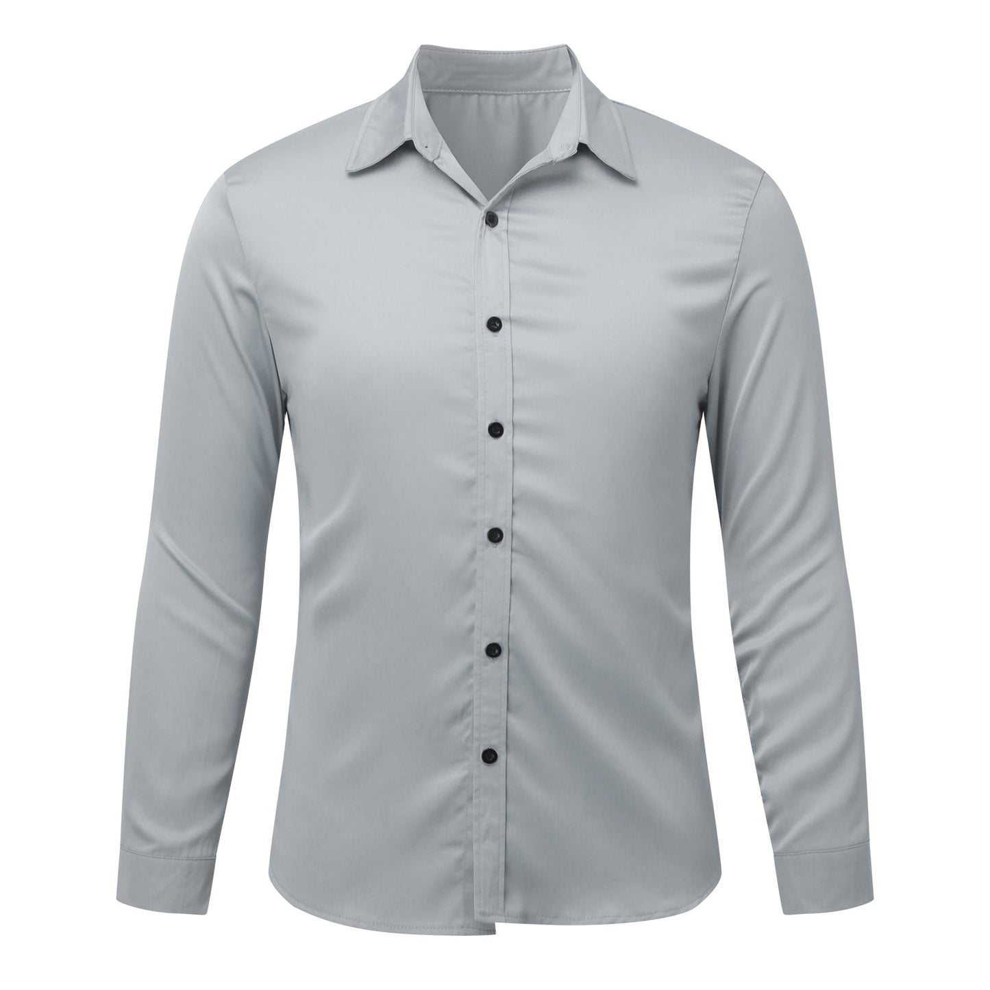 Herren Hemd Elegant Langarm aus Baumwolle