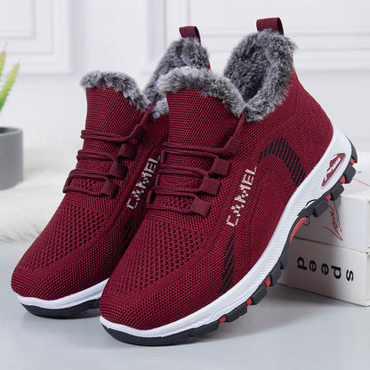 Damen Winter Sneaker Warm Isoliert - IdealeKleiden