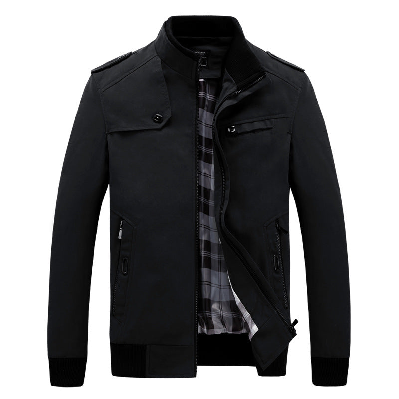Herren Übergangsjacke Modern Sportlich Praktisch