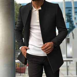 Herren Slimfit Blazer Elegant Business
