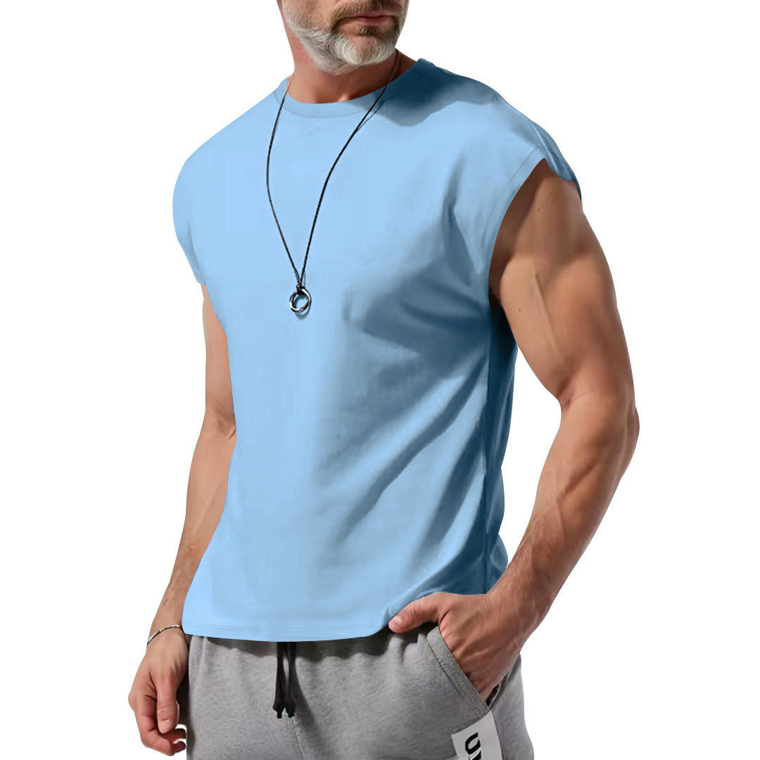 Herren Sport T-Shirt Atmungsaktiv Komfort Baumwolle