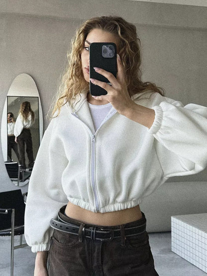 Damen Oversized Pullover Kapuze Groß Ärmel Mode