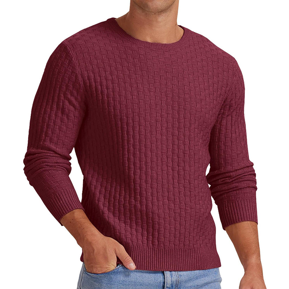Herren Sweatshirt Langarm Rundhals Modern Design