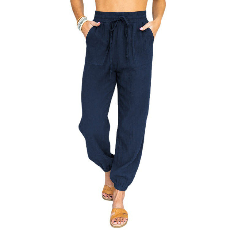 Damen Freizeithose Bequem Elastisch