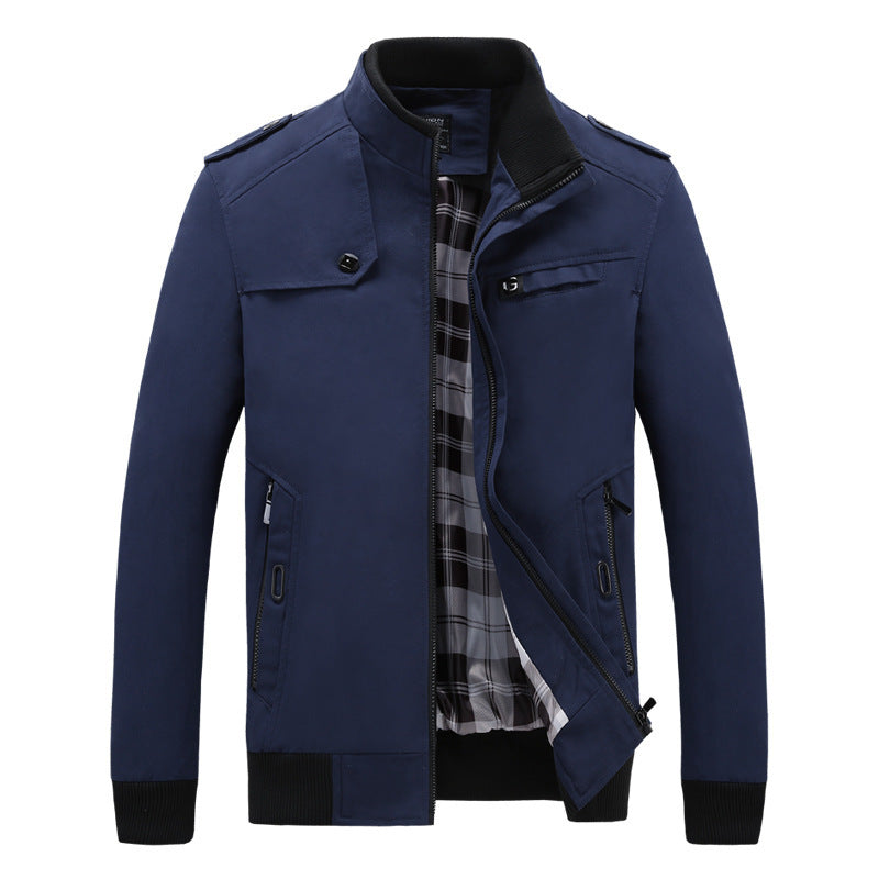 Herren Übergangsjacke Modern Sportlich Praktisch