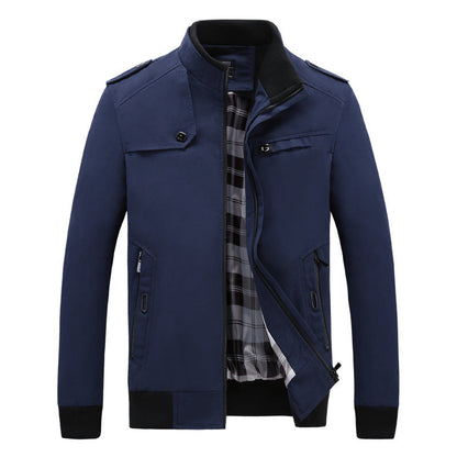 Herren Übergangsjacke Modern Sportlich Praktisch