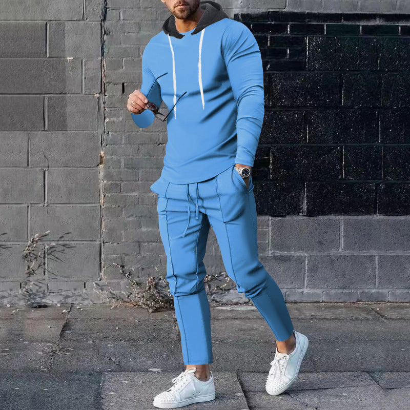 Herren Sportset Hoodie Jogginghosen Trendy