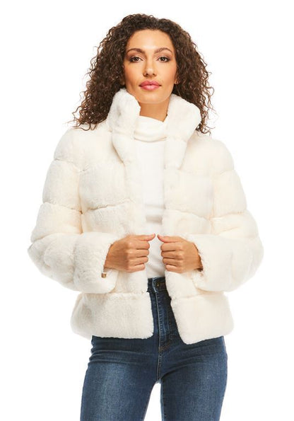 Damen Winterjacke Daunenfüllung Hochkragen Style