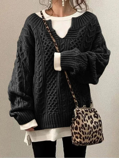 Winter Sweatshirt Oversized Modern Trendy