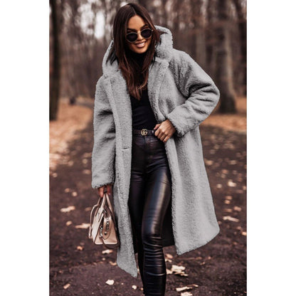 Damen Oversized Mantel Weich & Bequem