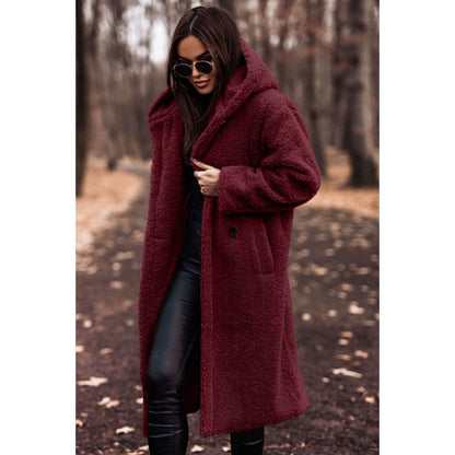 Damen Oversized Mantel Weich & Bequem