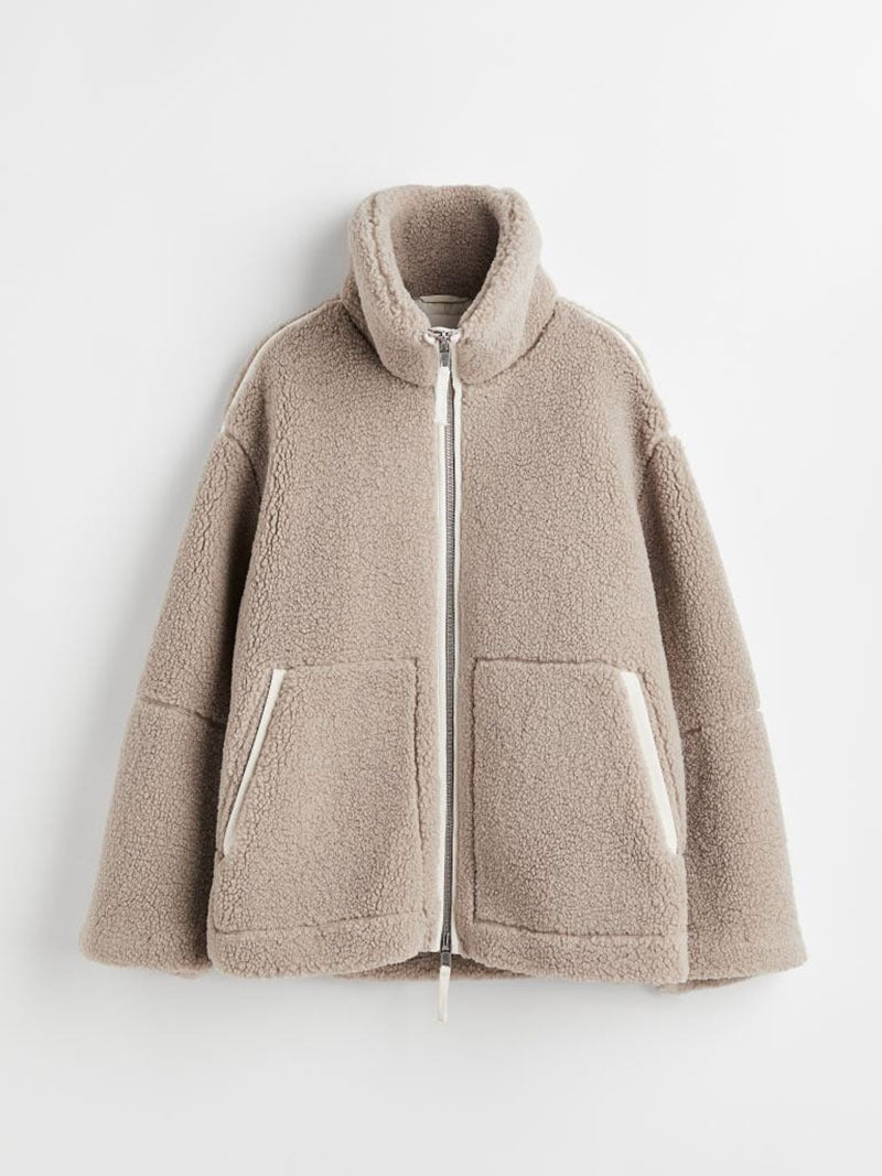 Damen Softjacke Warme Wintermode