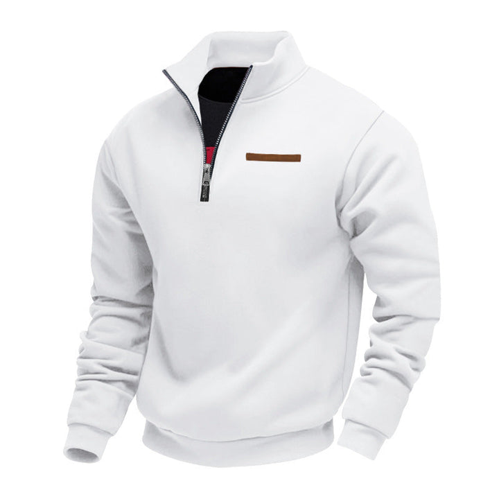 Herren Pullover Kapuze Modern Style Hochwertig
