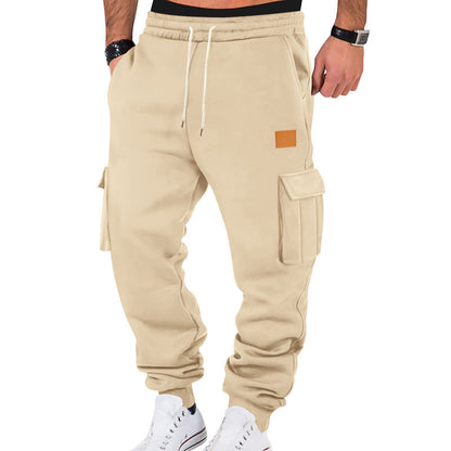 Herren Cargo-Hose Bequem Elastisch Mit Seiten-Taschen