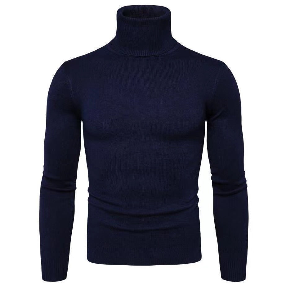 Herren Rollkragenpullover aus Baumwolle Elegantes Design
