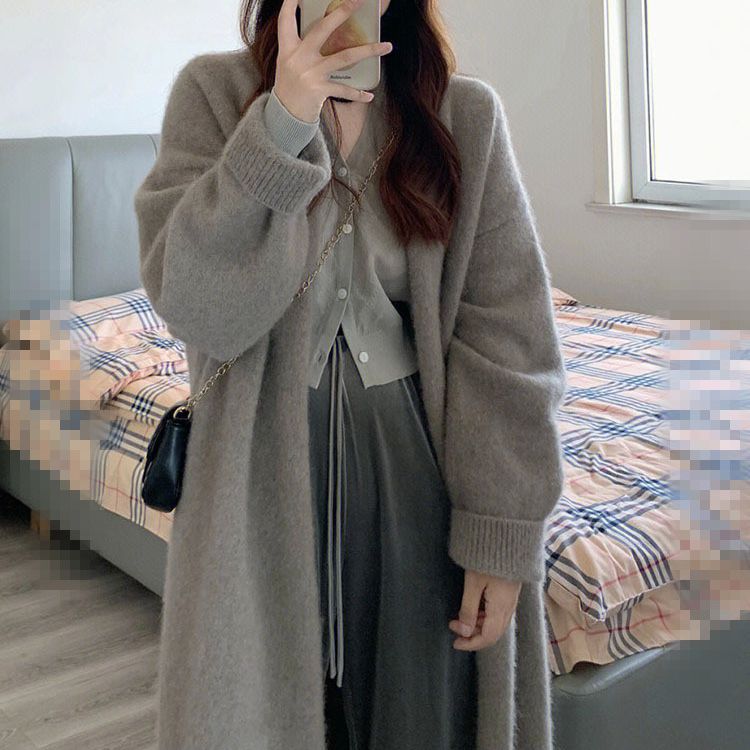 Damen Strickjacke Oversized Weich - IdealeKleiden