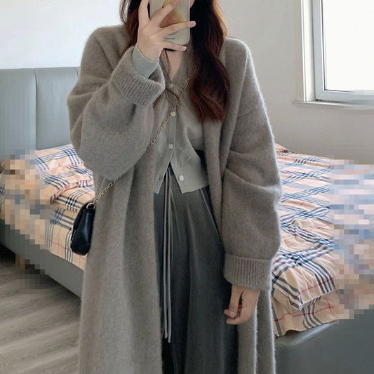 Damen Strickjacke Oversized Weich - IdealeKleiden