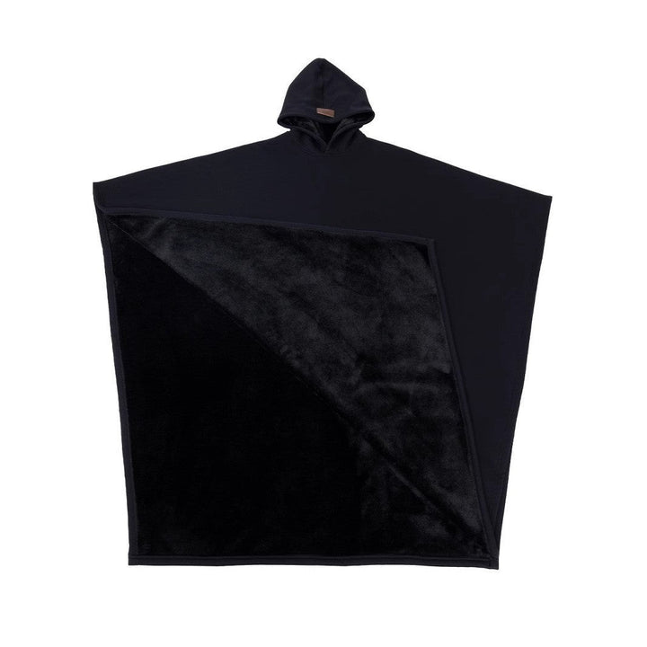 Damen Kuschel Poncho Weich Fleece Überwurf