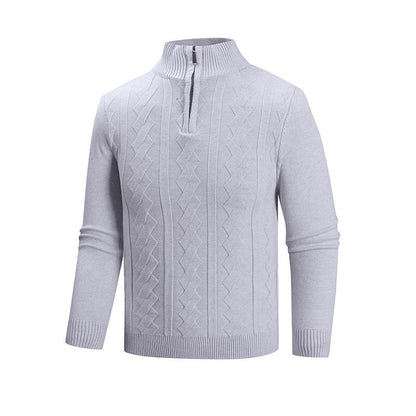 Herren Pullover Hochkragen Elegantes Design